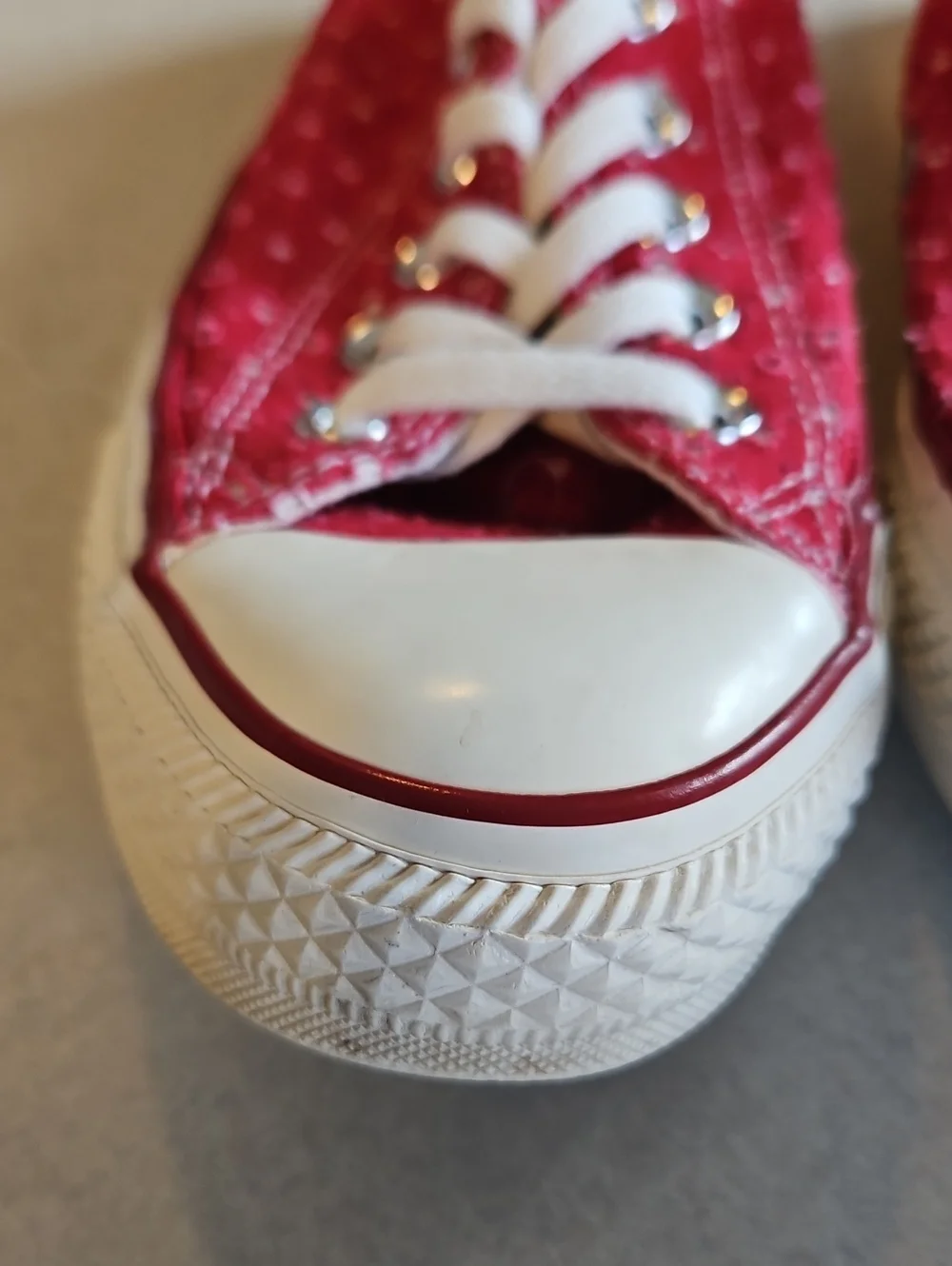 Converse Red Sneakers